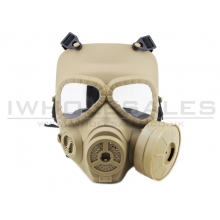 Big Foot V4 Toxic Gas M04 Mask with Fan (Tan)