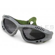 Big Foot Zero Steel Mesh Goggles (Small) (Round Orifice) (OD)