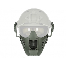 Big Foot Tactical JF Mesh Mask (AF Helmet Fit - Urban Grey)