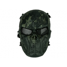 Big Foot Tactical Skull Mask with Mesh Eyes (Black/Multicam)