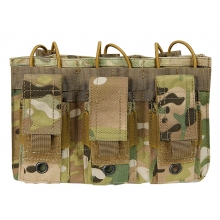 Big Foot Magazine Pouch (Open Top - Triple - Multicam)